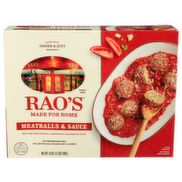 RAO'S HOMEMADE Frozen Meatballs & Sauce - 24 Ounce