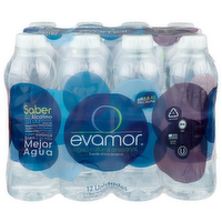 Evamor Natural Artesian Water - 20 Fluid Ounce - 12 Count