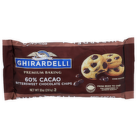 Ghirardelli Premium Baking Bittersweet Chocolate Chips - 10 Ounce