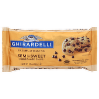Ghirardelli Semi-Sweet Chocolate Chips Premium Baking - 12 Ounce