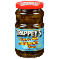 Trappey's Sweet n 'hot Slices Jalapeno 'hot - 12 Fluid Ounce