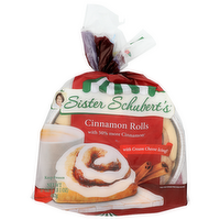 Sister Schubert's With Cream Cheese Icing! Cinnamon Rolls - 17 Ounce