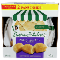 Sister Schubert’s Parker House Style Yeast Rolls - 10 Ounce - 2 Count