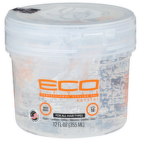 Eco Style Krystal Professional Styling Gel - 12 Fluid Ounce