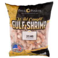 Paul Piazza 31/40 Brown Headless Gulf Shrimp 3140 - 5 Pound