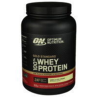 Optimum Nutrition On Gs 100% Whey Protein Powder Vanilla Ice Cream Tub - 24.05 Ounce