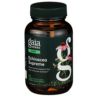 Gaia Herbs Immune Support Echinacea Supreme - 60 Count
