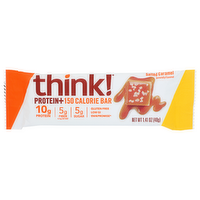 Think! Salted Caramel Bar Protein + 150 Calorie - 1.41 Ounce