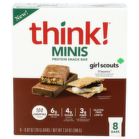 THINK! Minis Girl Scouts S'mores - 0.92 Ounce - 8 Count