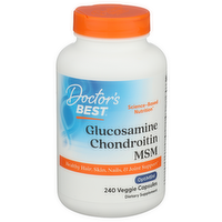 Doctors BEST Glucosamine Chondroitin MSM Capsules - 240 Count