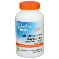 DOCTOR's Best High Absorption Magnesium - 240 Count