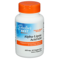 DOCTOR'S BEST Alpha-Lipoic Acid - 60 Count
