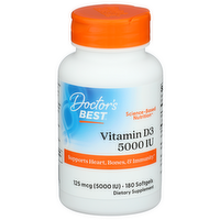 DOCTOR's Best Vitamin D3 - 180 Count