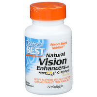 Doctor's Best Natural Vision Enhancers - 60 Count