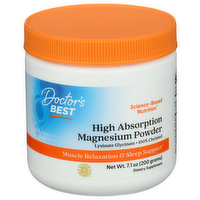 DOCTOR'S BEST Magnesium Powder - 7.1 Ounce