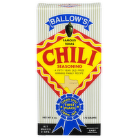 Ballow's Famous Texas Chili Seasoning - 6 Ounce