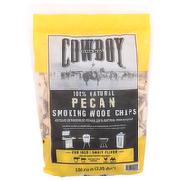 Cowboy Brand Pecan Smoking Wood Chips - 1 Each