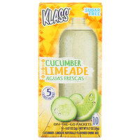Klass Sugar Free Cucumber Lemonade Beverage Stick - 0.07 Ounce - 10 Count