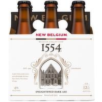 New Belgium 1554 Enlightened Dark Ale - 2 Fluid Ounce - 6 Count