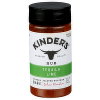 KINDER'S An All-Time Favorite At Restaurants With a Tangy Burst Of Lime And The Perfect Heat. Rub BBQ Tequila - 5 Ounce
