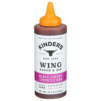 KINDER's Black Cherry Chipotle BBQ Wing Sauce - 15.5 Ounce