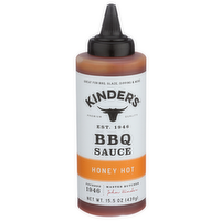 KINDER'S Honey Hot BBQ Sauce - 15.5 Ounce