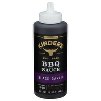KINDER'S Black Garlic BBQ Sauce - 15.8 Ounce