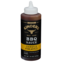 KINDER'S Chipotle Pineapple BBQ Sauce - 15.5 Ounce
