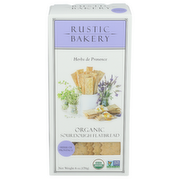 Rustic Bakery Herbs De Provence Artisan Organic Sourdough Flatbreads - 6 Ounce