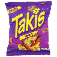 Takis Hot Chili Pepper & Lime Tortilla Chips - 4 Ounce