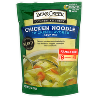 Bear Creek Chicken Flavored Soup Mix Noodle Country Kitchens - 9.3 Ounce