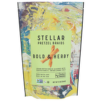Stellar Braids Garlic Bold And Herby Pretzel - 12 Ounce