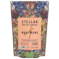 Stellar Braids Sweet Onion Maui Monk Pretzel - 12 Ounce