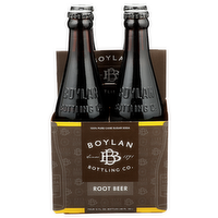 Boylan Bottling Co. Root Beer - 12 Fluid Ounce - 4 Count