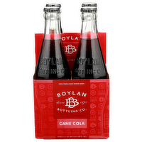 Boylan Cane Cola Bottling Co. Soda - 12 Fluid Ounce - 4 Count