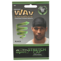 Firstline Wav Enforcer Black Spin Stretch Cap - 1 Each