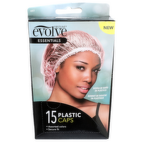 Firstline Evolve Essentials Plastic Caps - 15 Count