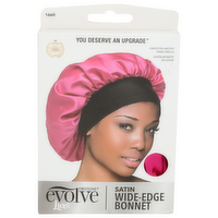 Firstline Evolve Fuchsia Satin Wide-Edge Bonnet - 1 Each