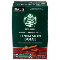 Starbucks Cinnamon Dolce Keurig Genuine K-Cup Pods Ground Coffee - 0.035 Ounce - 10 Count