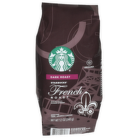 Starbucks French Roast Dark Ground Coffee - 12 Ounce