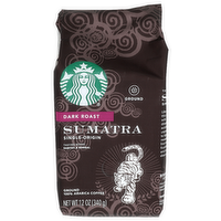 Starbucks Dark Roast Sumatra Single-Origin Ground 100% Arabica Coffee - 12 Ounce