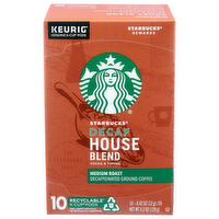 Starbucks Cocoa & Toffee Medium Roast Decaf House Blend - 0.042 Ounce - 10 Count