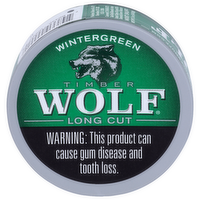 Timber Wolf Wintergreen Moist Snuff - 1.2 Ounce