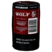 Timber Wolf Straight Moist Snuff - 1.2 Ounce - 5 Count