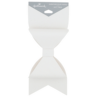 Hallmark White Ribbon Bowtie Gift Bow - 1 Each