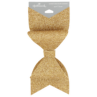 Hallmark Gold Glitter Bow Gift Trim - 1 Each