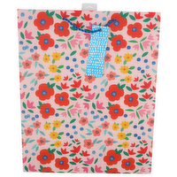 Hallmark Multicolor Flower Print Gift Bag - 1 Each
