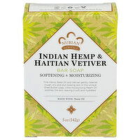 NUBIAN HERITAGE Nho Hemp Bar Soap Indian Hemp & Haitian Vetiver - 5 Ounce