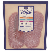 Volpi Sliced Mild Trio Sopressata Coppa Genoa Salame - 6 Ounce