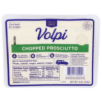 VOLPI Diced Chopped Prosciutto - 2 Ounce - 2 Count